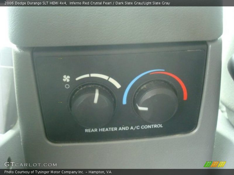 Inferno Red Crystal Pearl / Dark Slate Gray/Light Slate Gray 2006 Dodge Durango SLT HEMI 4x4