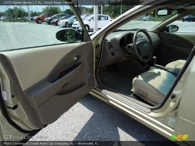 Velvet Beige / Blond 2003 Nissan Altima 2.5 SL