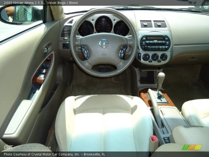 Velvet Beige / Blond 2003 Nissan Altima 2.5 SL