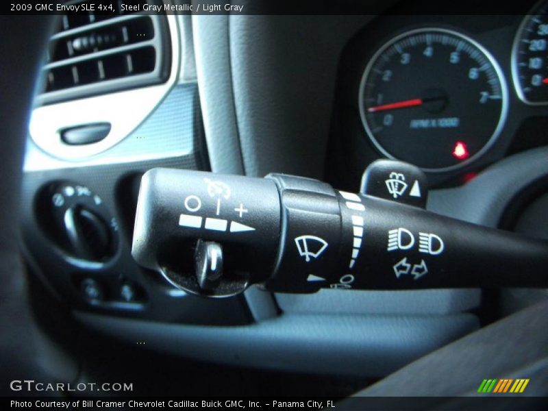 Steel Gray Metallic / Light Gray 2009 GMC Envoy SLE 4x4