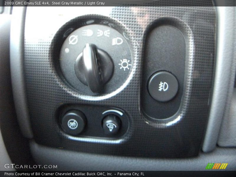 Steel Gray Metallic / Light Gray 2009 GMC Envoy SLE 4x4
