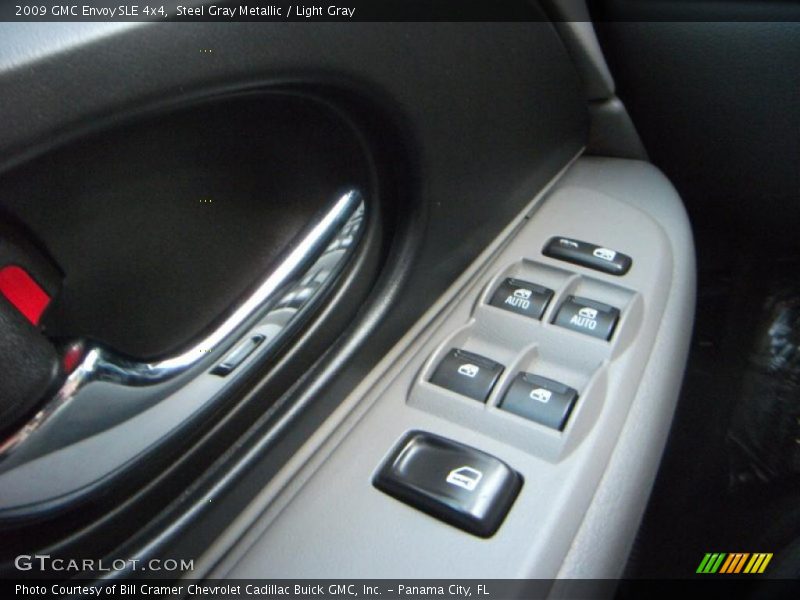 Steel Gray Metallic / Light Gray 2009 GMC Envoy SLE 4x4