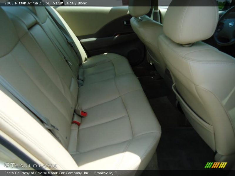 Velvet Beige / Blond 2003 Nissan Altima 2.5 SL