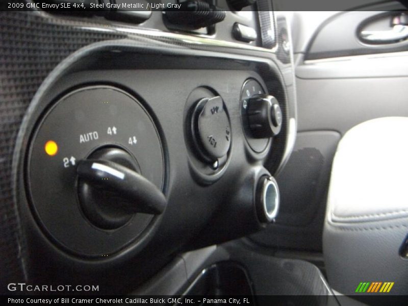 Steel Gray Metallic / Light Gray 2009 GMC Envoy SLE 4x4