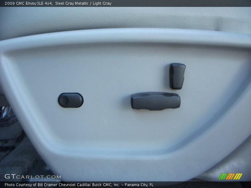 Steel Gray Metallic / Light Gray 2009 GMC Envoy SLE 4x4