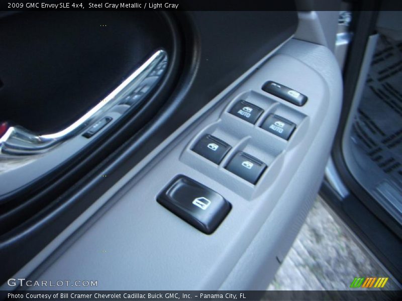Steel Gray Metallic / Light Gray 2009 GMC Envoy SLE 4x4