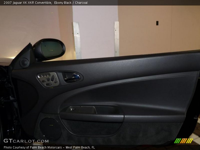 Ebony Black / Charcoal 2007 Jaguar XK XKR Convertible