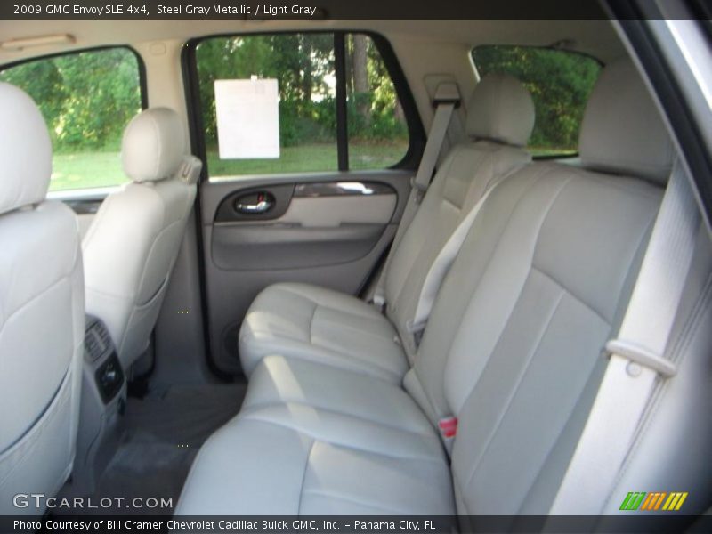 Steel Gray Metallic / Light Gray 2009 GMC Envoy SLE 4x4