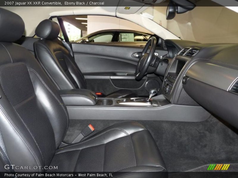 Ebony Black / Charcoal 2007 Jaguar XK XKR Convertible