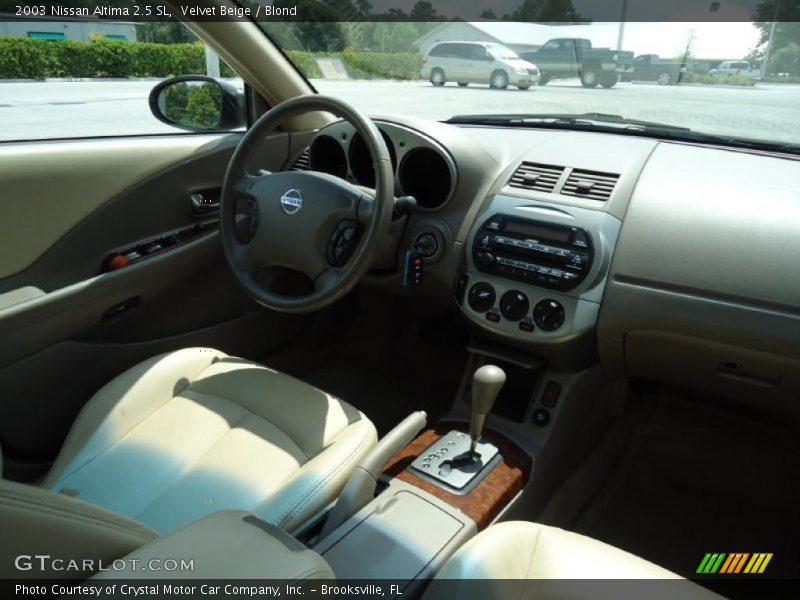 Velvet Beige / Blond 2003 Nissan Altima 2.5 SL