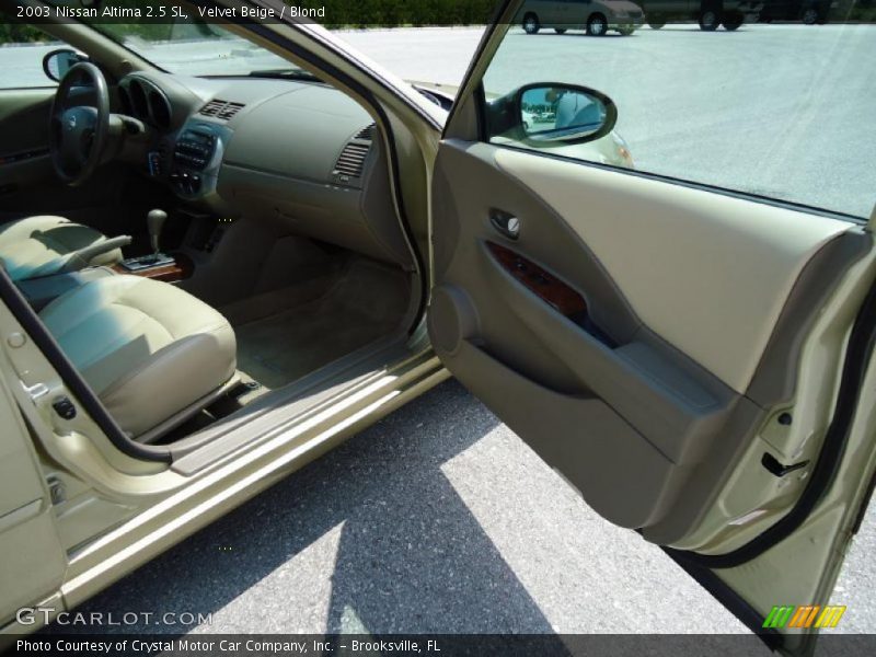 Velvet Beige / Blond 2003 Nissan Altima 2.5 SL
