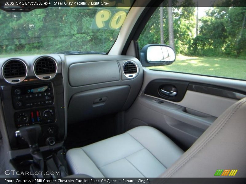 Steel Gray Metallic / Light Gray 2009 GMC Envoy SLE 4x4