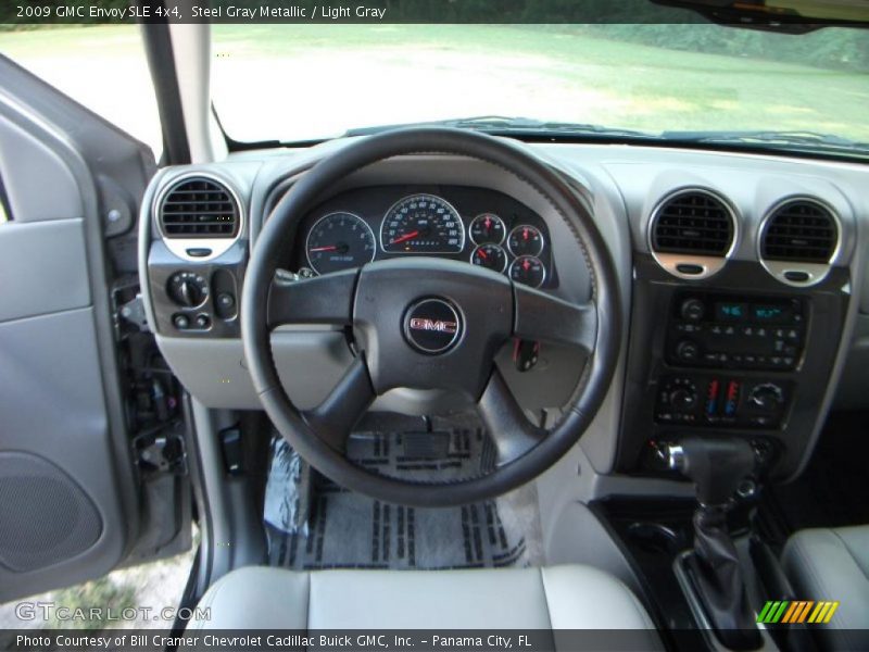Steel Gray Metallic / Light Gray 2009 GMC Envoy SLE 4x4
