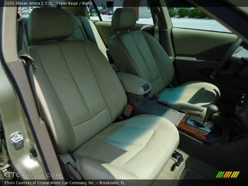 Velvet Beige / Blond 2003 Nissan Altima 2.5 SL