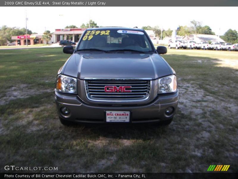 Steel Gray Metallic / Light Gray 2009 GMC Envoy SLE 4x4