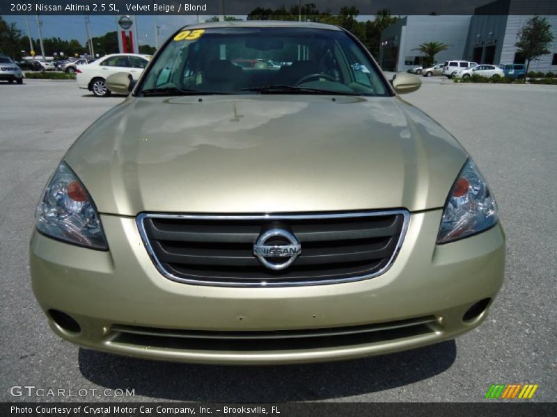 Velvet Beige / Blond 2003 Nissan Altima 2.5 SL