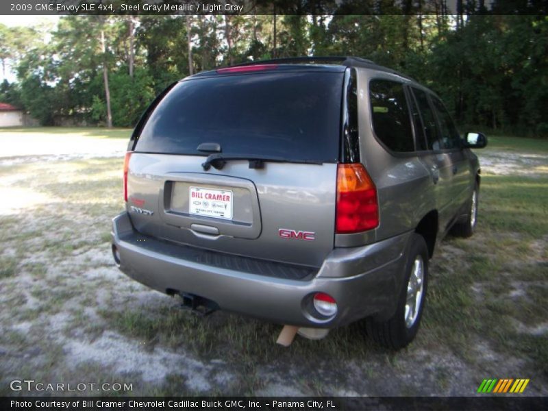 Steel Gray Metallic / Light Gray 2009 GMC Envoy SLE 4x4