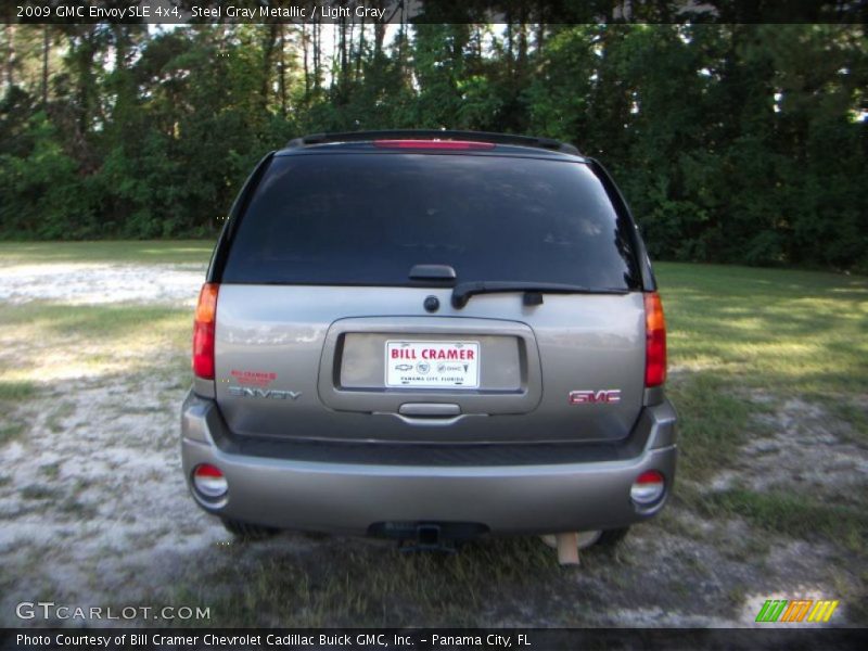 Steel Gray Metallic / Light Gray 2009 GMC Envoy SLE 4x4