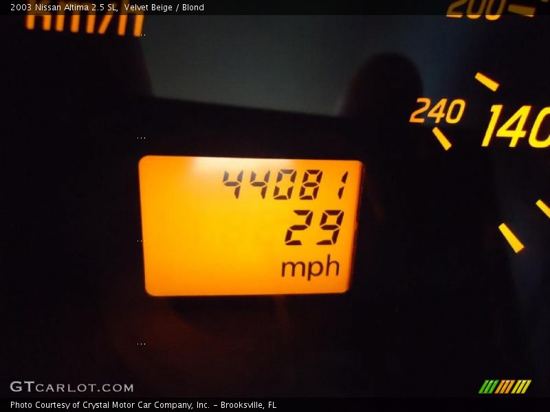 Velvet Beige / Blond 2003 Nissan Altima 2.5 SL