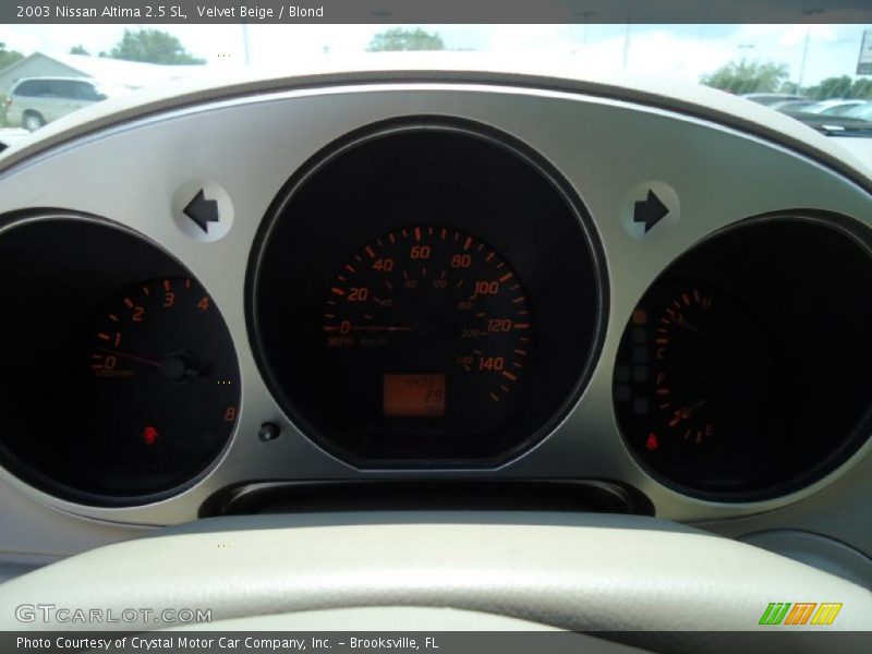 Velvet Beige / Blond 2003 Nissan Altima 2.5 SL