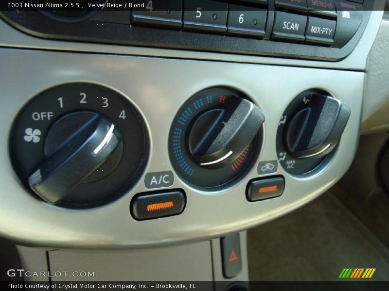 Velvet Beige / Blond 2003 Nissan Altima 2.5 SL