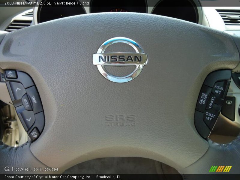 Velvet Beige / Blond 2003 Nissan Altima 2.5 SL