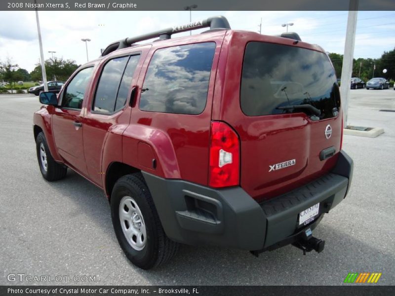 Red Brawn / Graphite 2008 Nissan Xterra S