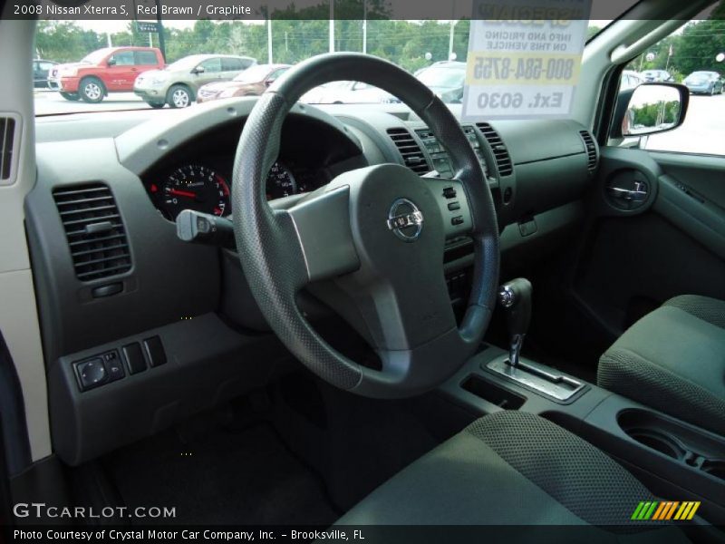 Red Brawn / Graphite 2008 Nissan Xterra S