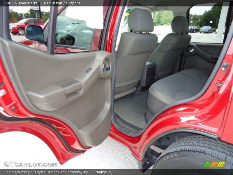 Red Brawn / Graphite 2008 Nissan Xterra S