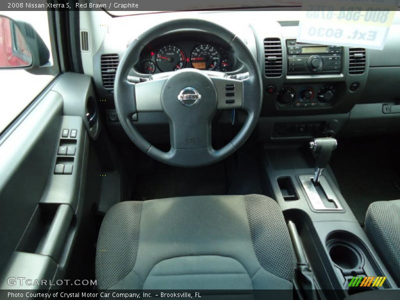 Red Brawn / Graphite 2008 Nissan Xterra S