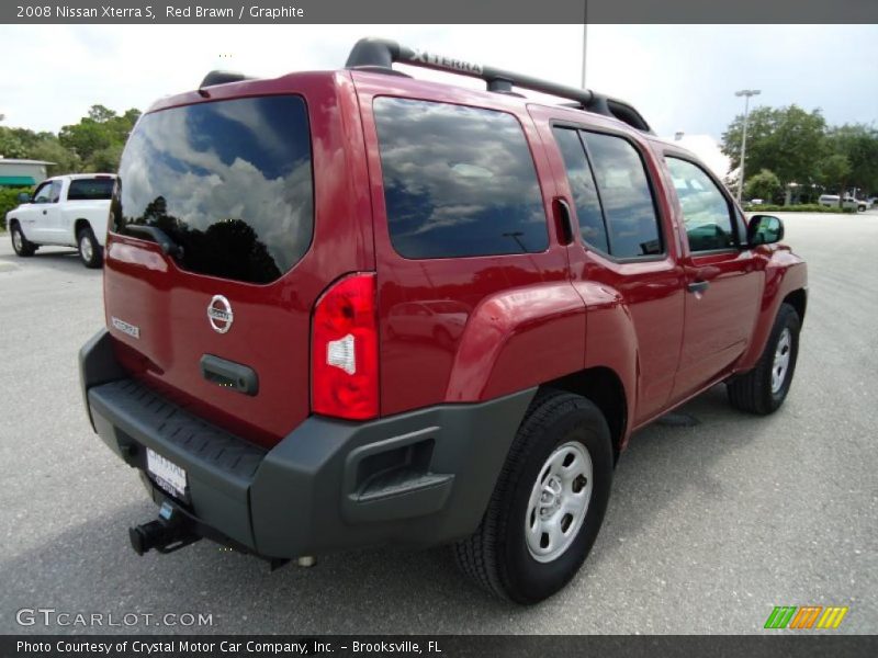 Red Brawn / Graphite 2008 Nissan Xterra S