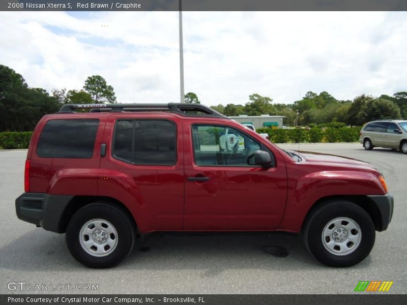 Red Brawn / Graphite 2008 Nissan Xterra S