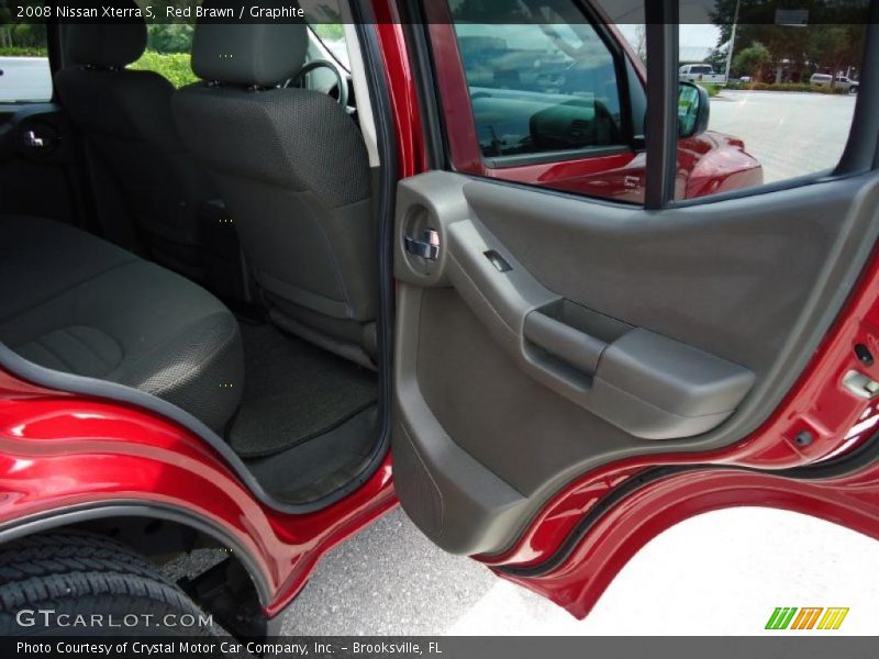 Red Brawn / Graphite 2008 Nissan Xterra S
