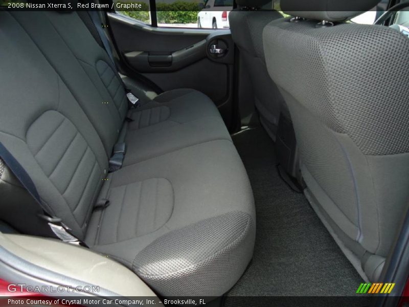 Red Brawn / Graphite 2008 Nissan Xterra S