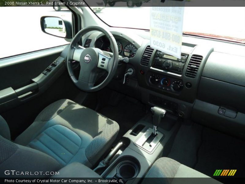 Red Brawn / Graphite 2008 Nissan Xterra S