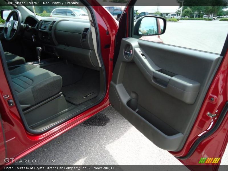 Red Brawn / Graphite 2008 Nissan Xterra S