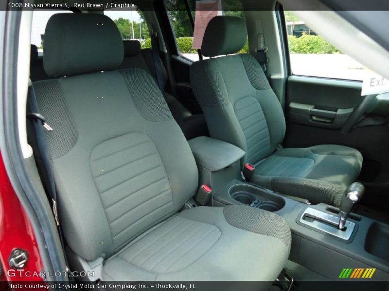 Red Brawn / Graphite 2008 Nissan Xterra S