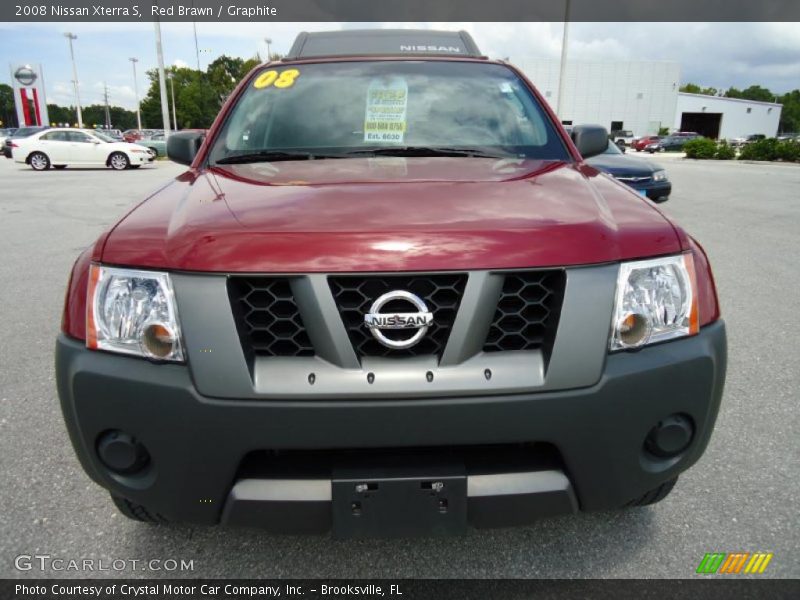 Red Brawn / Graphite 2008 Nissan Xterra S