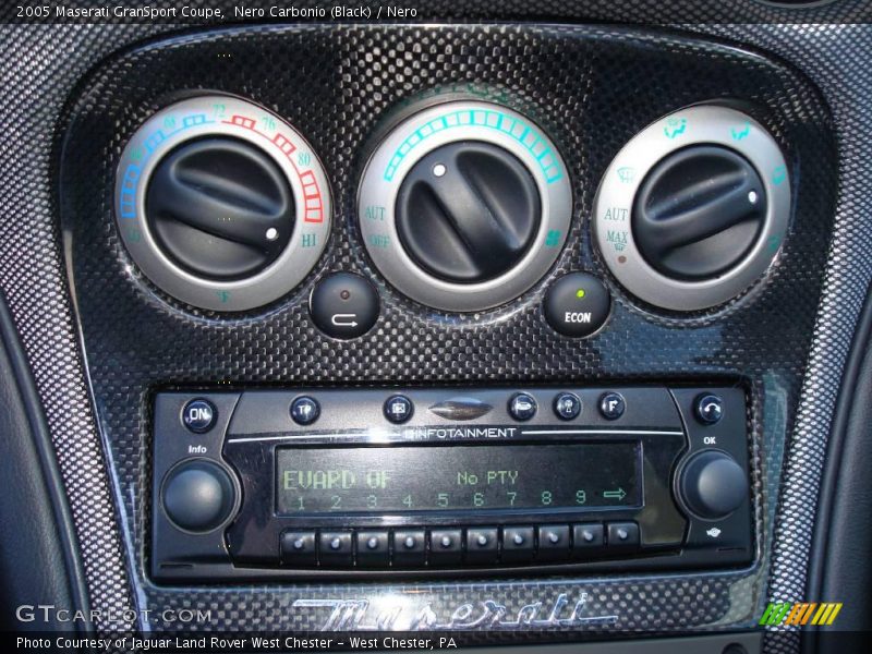 Nero Carbonio (Black) / Nero 2005 Maserati GranSport Coupe