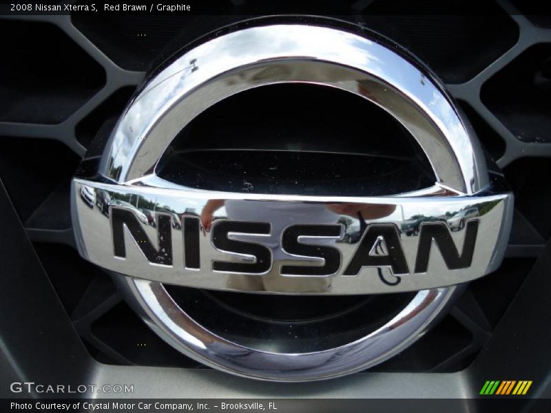 Red Brawn / Graphite 2008 Nissan Xterra S
