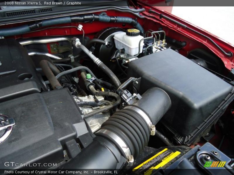 Red Brawn / Graphite 2008 Nissan Xterra S