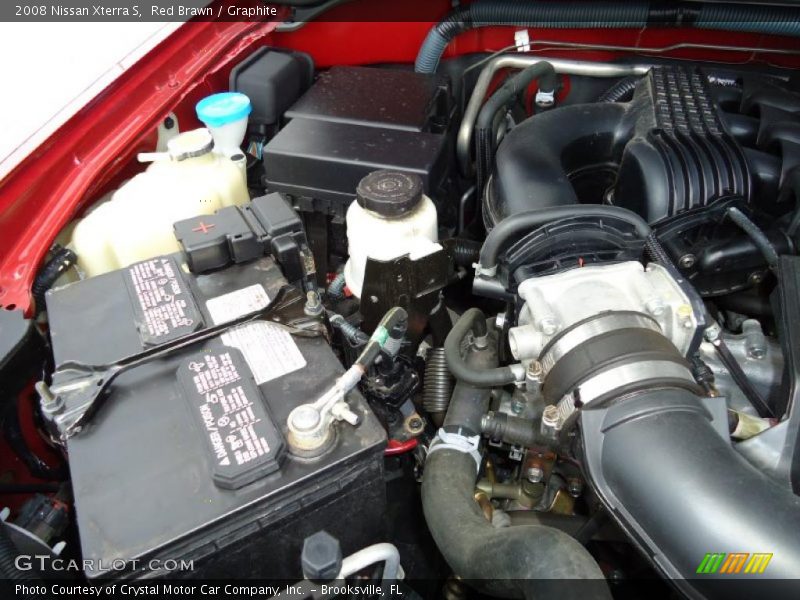 Red Brawn / Graphite 2008 Nissan Xterra S
