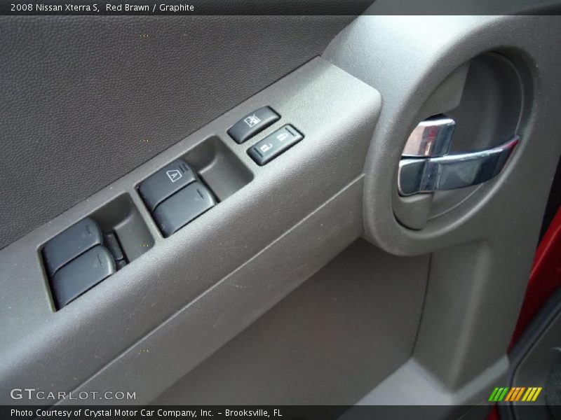 Red Brawn / Graphite 2008 Nissan Xterra S