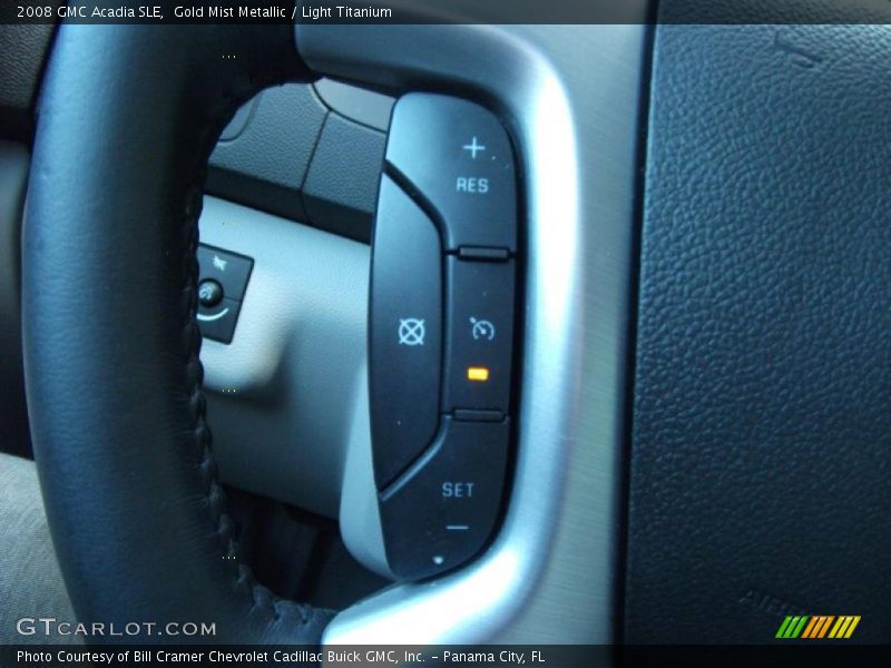 Gold Mist Metallic / Light Titanium 2008 GMC Acadia SLE