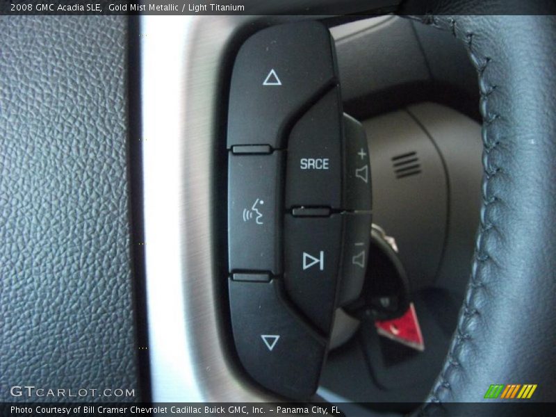 Gold Mist Metallic / Light Titanium 2008 GMC Acadia SLE