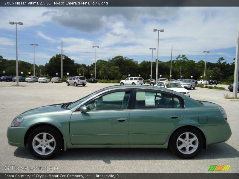 Mystic Emerald Metallic / Blond 2006 Nissan Altima 2.5 SL