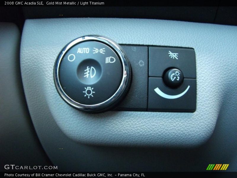 Gold Mist Metallic / Light Titanium 2008 GMC Acadia SLE