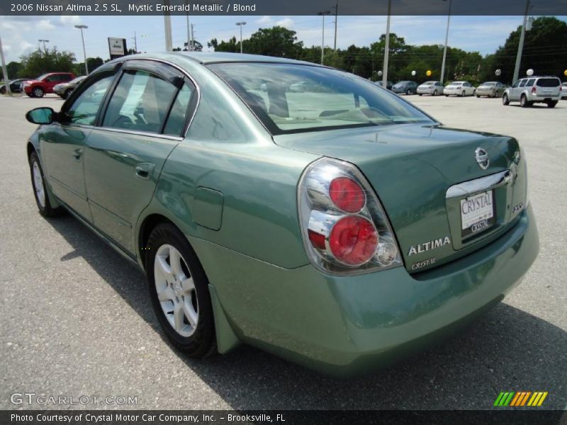 Mystic Emerald Metallic / Blond 2006 Nissan Altima 2.5 SL