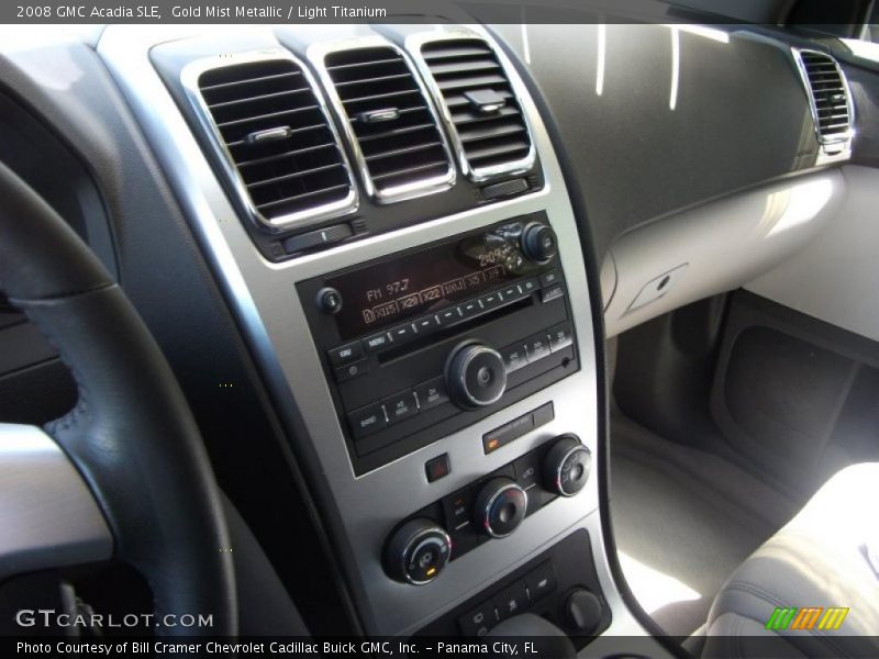 Gold Mist Metallic / Light Titanium 2008 GMC Acadia SLE