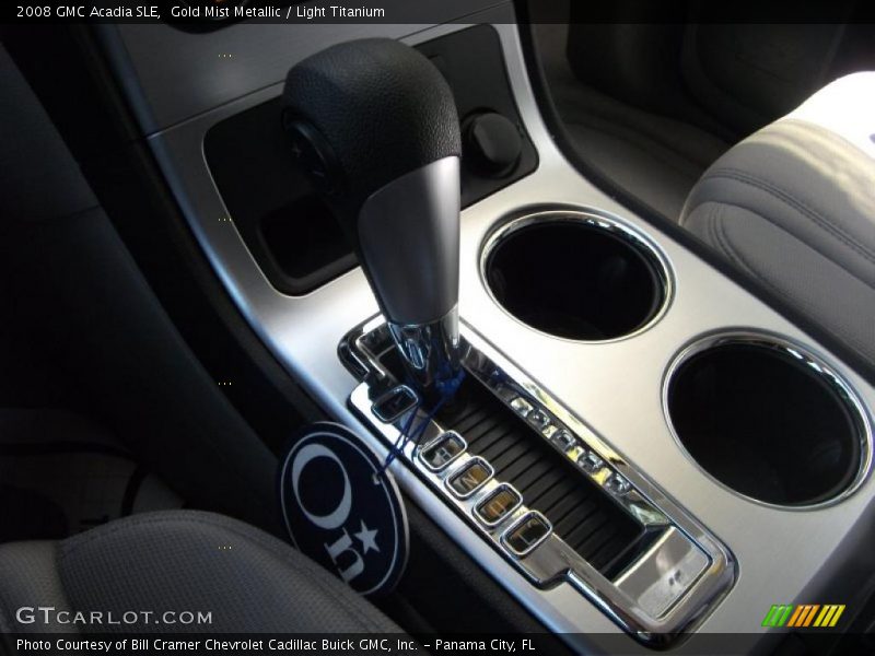 Gold Mist Metallic / Light Titanium 2008 GMC Acadia SLE